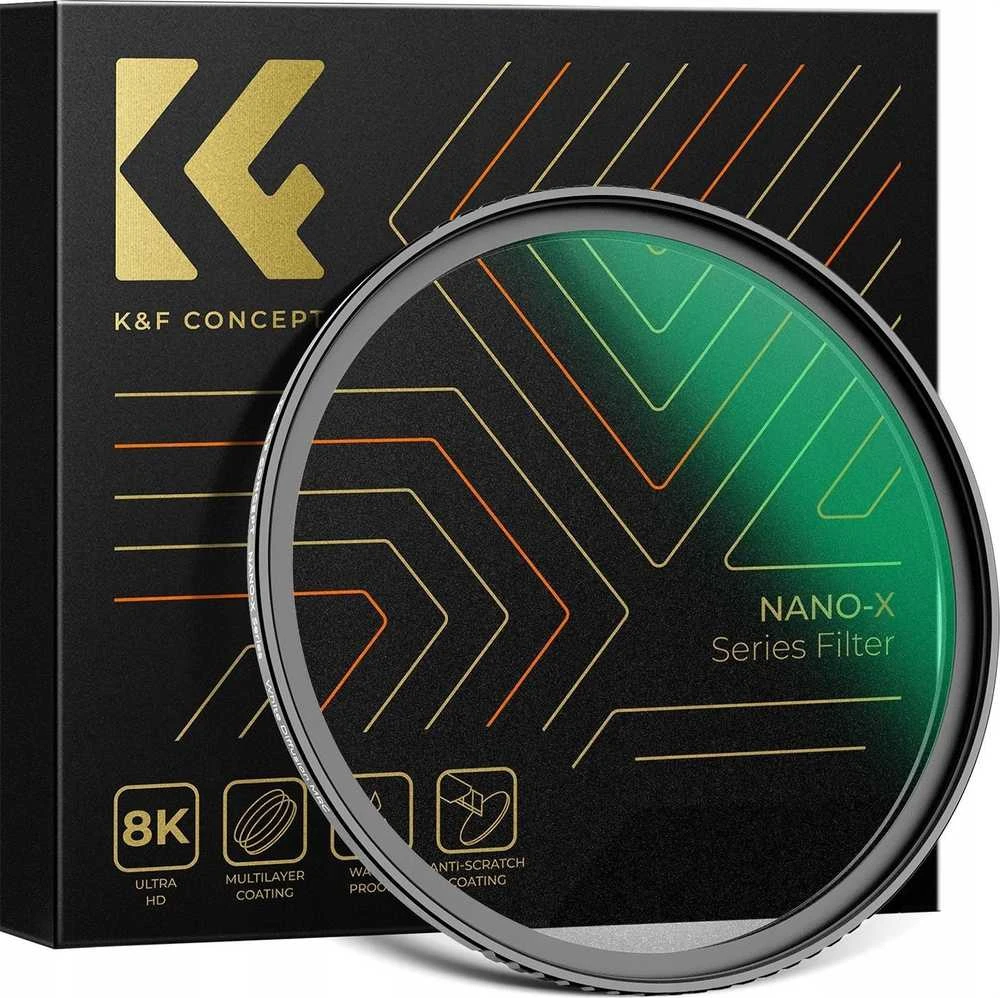 Kf Filter HD baltos spalvos difuzinis difuzorius K&F CONCEPT 72 mm 72 mm / KF01.2118