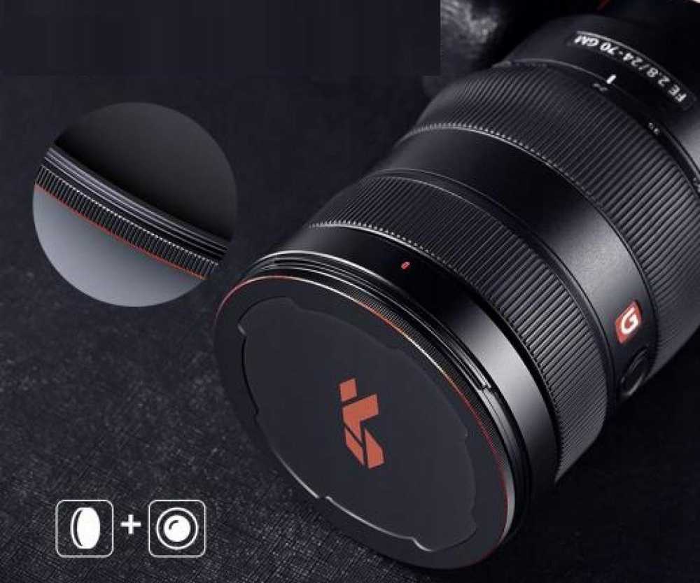 Dekielek Magnetinis gaubtas M-cap ant magneto objektyvui 55mm 55 K&f / Kf04.068