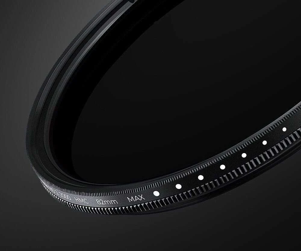 Kf filtras FILTRAS 49mm 49mm K&F CONCEPT Tipas FADER Pilkas REGULIUOJAMAS Nano-C ND2-ND2000 / KF01.2439