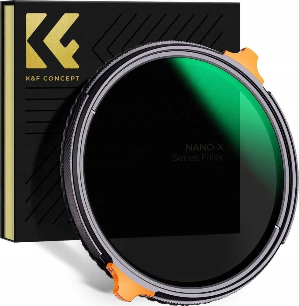 Kf filtras hibridinis filtras 2in1 52 mm 52 mm CPL POLARIZUOTAS + Pilkas FADER ND4-ND64 K&F CONCEPT / KF01.1911