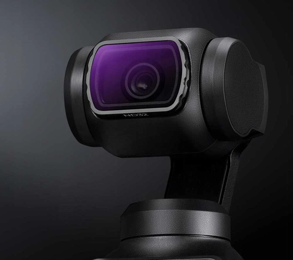 Rinkinys K&f pilkos spalvos filtrai Nd 4in1 Nd4 Nd8 Nd16 Nd32, skirti DJI Osmo Pocket 3 / Sku.2093