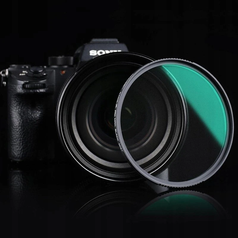 Kf filtro difuzijos filtras HD juodas difuzijos filtras 1/4 colio ant 55 mm 55 / Kf01.1478