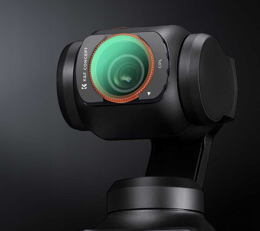 Filtras Polaryzacyjny Cpl Hd Mrc 12 Powłok Do Dji Osmo Pocket 3 K&f Concept / Kf01.2532