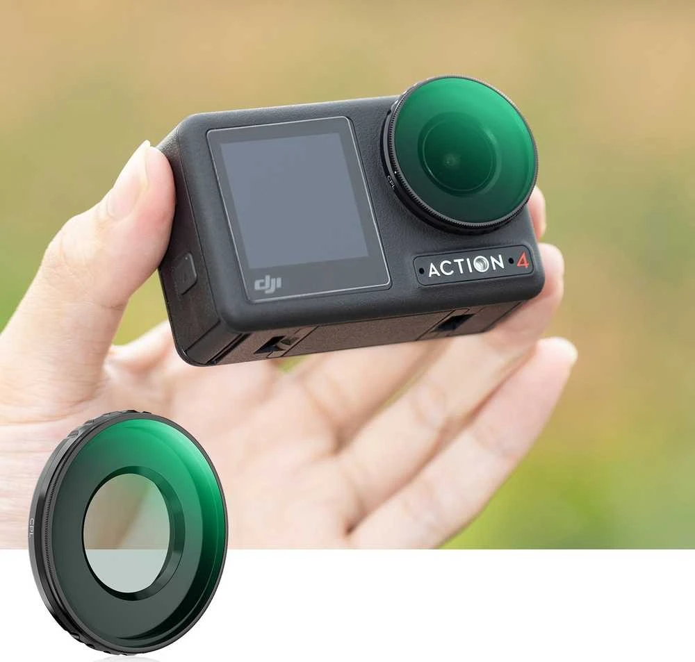 Kf filtro poliarizuojantis filtras Cpl Ultra Hd 8k Nano-x, skirtas DJI Osmo Action 4 K&f Concept / Kf01.2438
