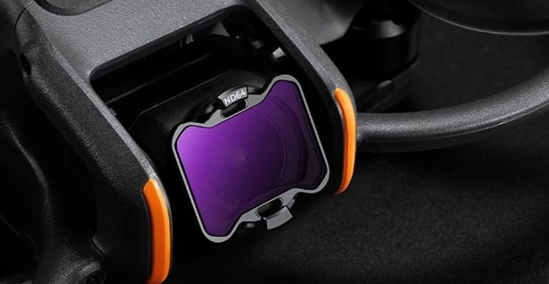 Kf filtrų rinkinys 3in1 poliarizuojantis Pl Pilkas Nd Nd8 Nd16 skirtas DJI Avata 2 K&f /sku.2253