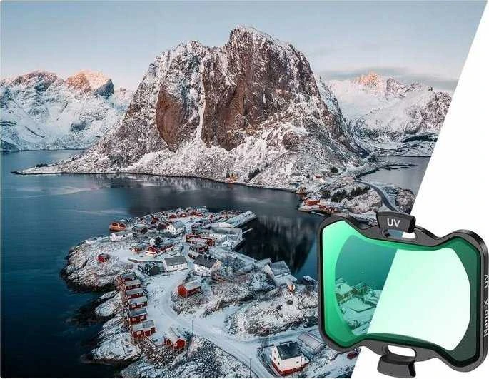 Kf filtrų rinkinys 6in1 poliarizuojantis Pl UV Nd Nd8 Nd16 Nd32 Nd64 skirtas DJI Avata 2 / Sku.2252