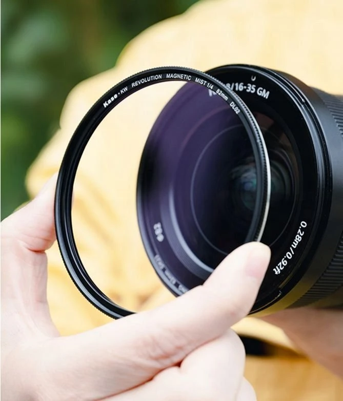 Filtrų rinkinys Kf 82mm 82 mm Kasetė CPL ND8 ND64 Magnetiniai ant Magneto + Dangtelis / 1118100002