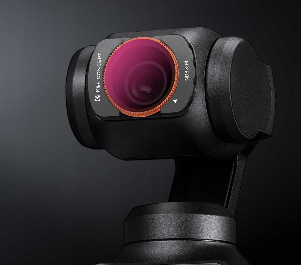 Rinkinys Filtrów K&f Szarych Nd / Pl 4w1 Nd8 Nd16 Nd32 Nd64 Do Dji Osmo Pocket 3 / Sku.2092