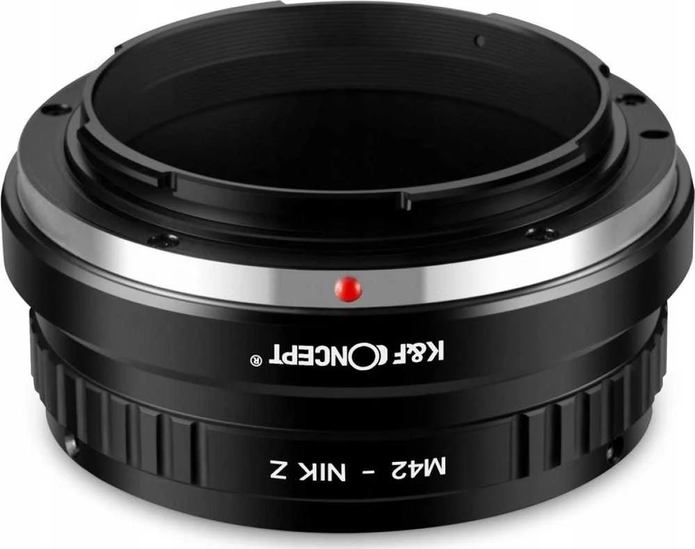 Objektyvo adapteris M42 į Nikon Z, juodas
