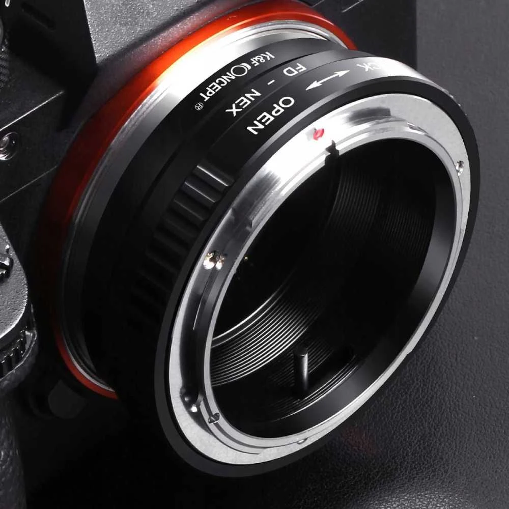 Kf Concept Kf K & f adapteris Sony E Neksu Kanon Fd + blokai / Kf 06.071