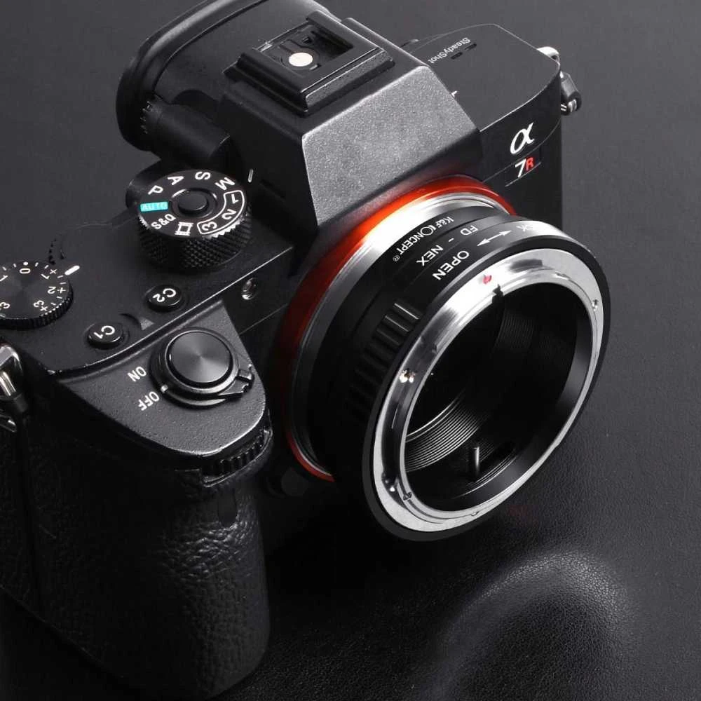 Kf Concept Kf K & f adapteris Sony E Neksu Kanon Fd + blokai / Kf 06.071