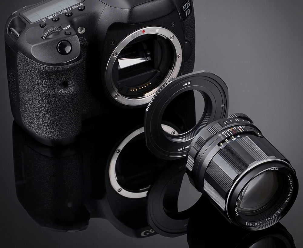K&F Concept PRO do CANON EOS EF EF-S na M42 / KF06.444