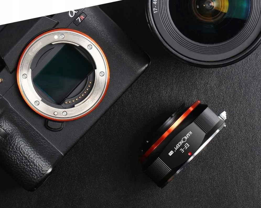Kf Concept Kf K & f Pro Adapteris Sony E Neksas Canon Ef Ef-S / Kf 06.437