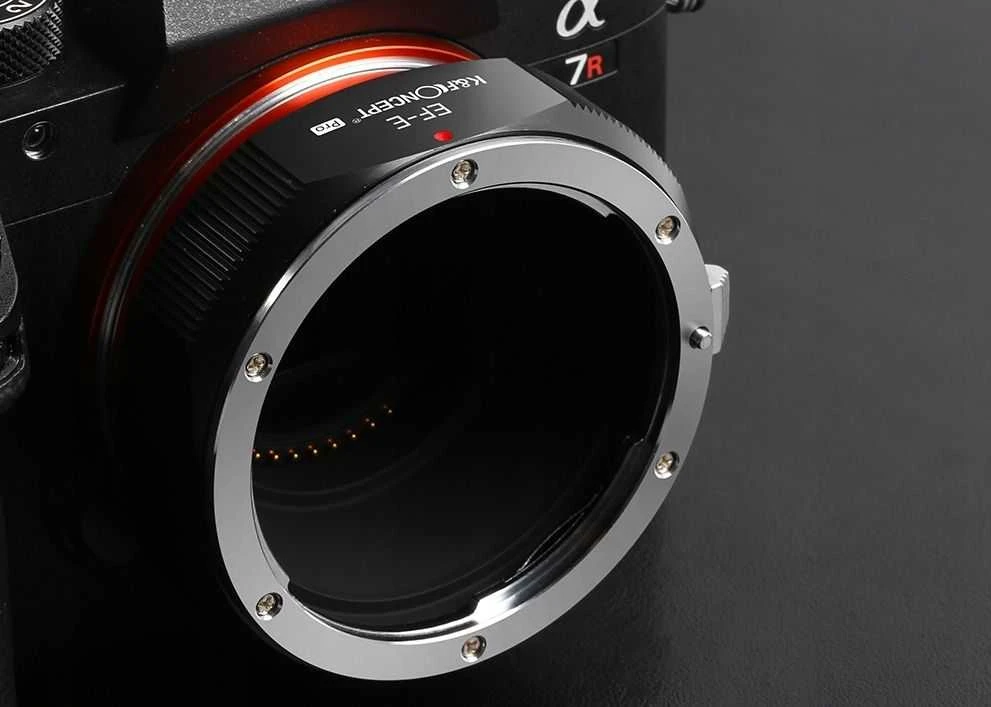 Kf Concept Kf K & f Pro Adapteris Sony E Neksas Canon Ef Ef-S / Kf 06.437