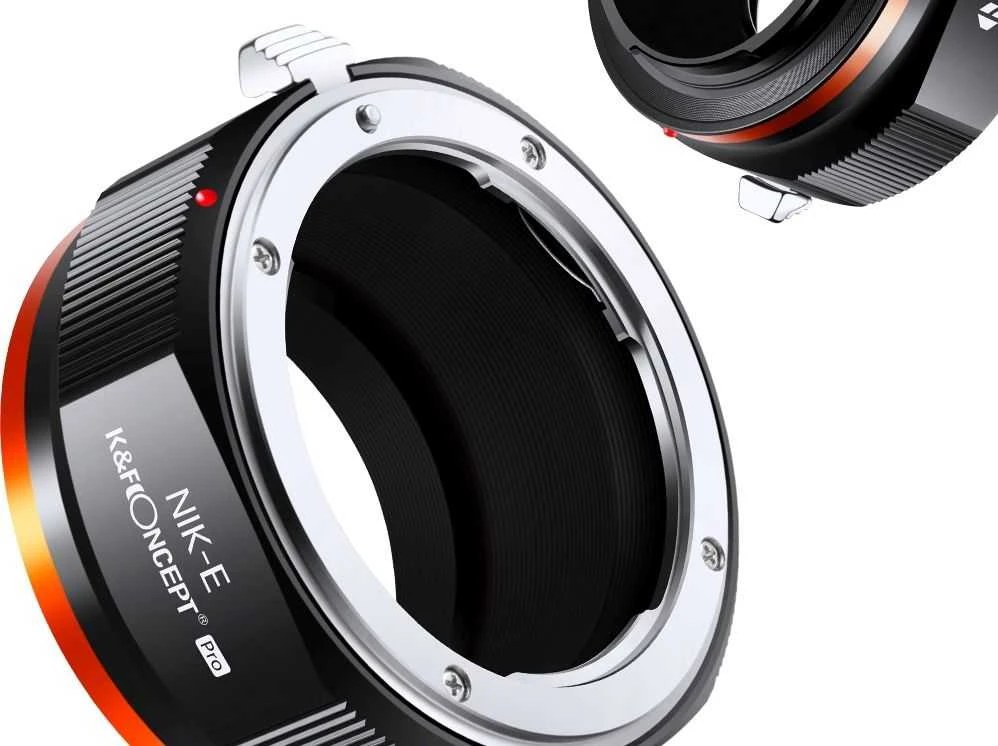 Kf Concept Kf K & f Pro Adapteris Sony E Neksu Na Nikon AI Af / Kf 06.436
