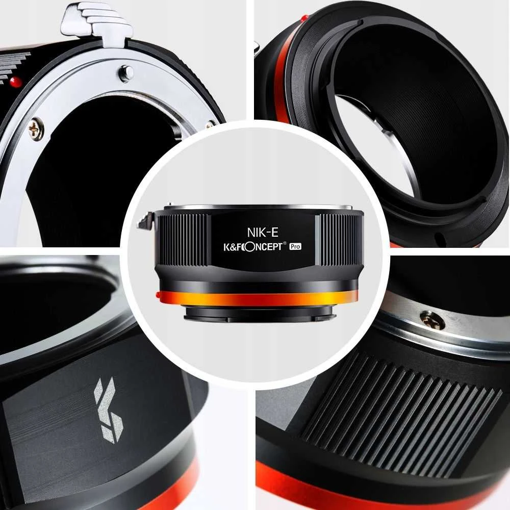 Kf Concept Kf K & f Pro Adapteris Sony E Neksu Na Nikon AI Af / Kf 06.436