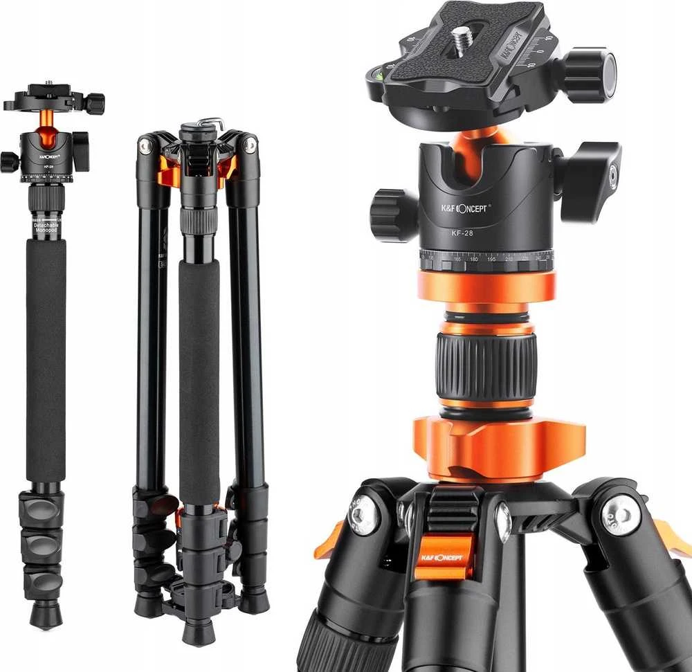 K&F Concept K254A3 trikojis su BH-28L rutuline galvute