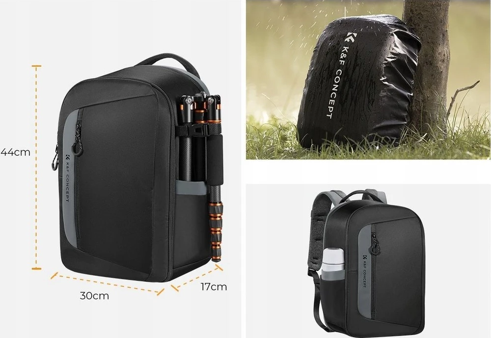 Kf kuprinė fotoaparatui, DSLR fotoaparatui, dronui / 22L / K&F / KF13.158