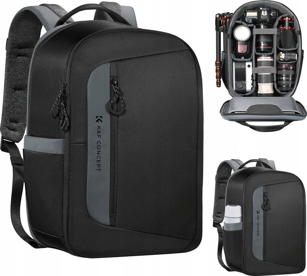 Kf kuprinė fotoaparatui, DSLR fotoaparatui, dronui / 22L / K&F / KF13.158