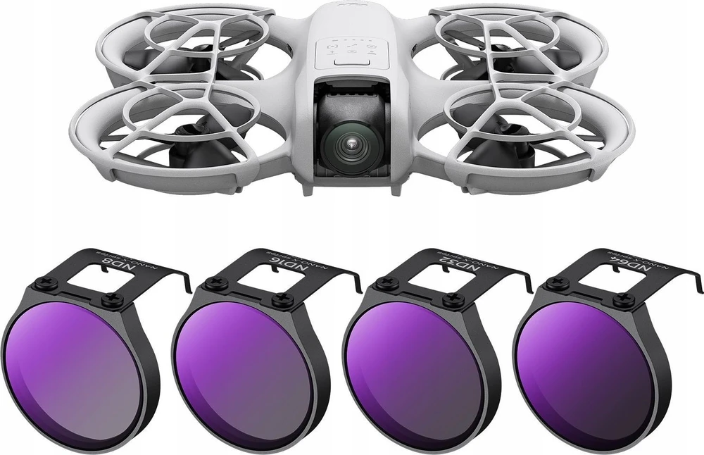 Kf ND filtrų rinkinys 4in1 ND8 ND16 ND32 ND64 filtras, skirtas DJI NEO Drone K&F / SKU.2329