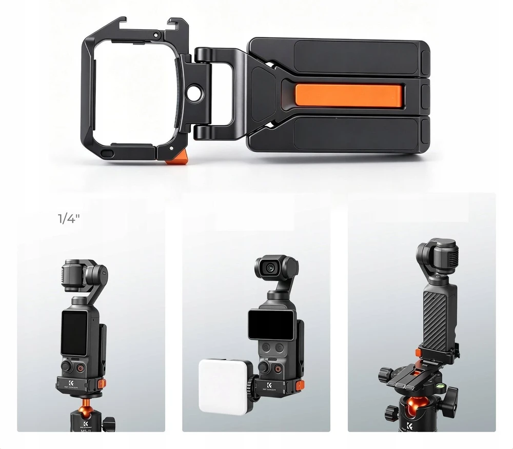 Kf korpuso magnetinis laikiklis trikojo tvirtinimui DJI Osmo Pocket 3 / 4 / Kf20.0022