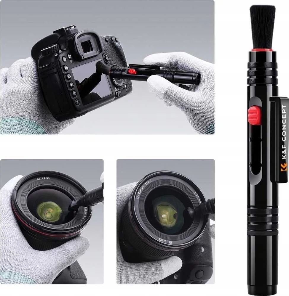 Valiklis Kf Optikalų valymo rinkinys / Kameras / Kamera Dslr 4w1 K & f Concept / SkU.1917