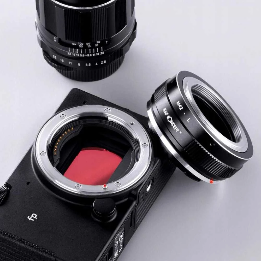Kf „Panasonic Sigma Leica“ L tipo tvirtinimo adapteris M-42 M42 objektyvui / Kf06.476 / M42-l