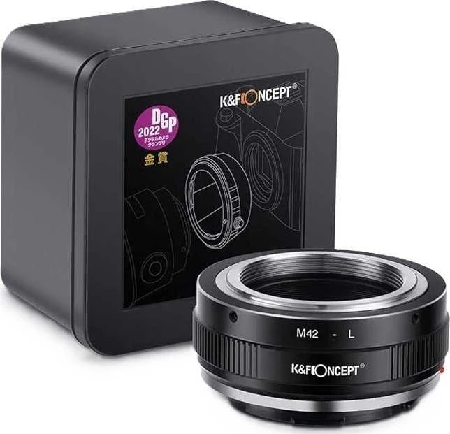 Kf „Panasonic Sigma Leica“ L tipo tvirtinimo adapteris M-42 M42 objektyvui / Kf06.476 / M42-l