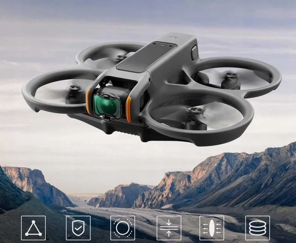 Kf Poliarizuojantis Pl filtras Nano-x, skirtas DJI Avata 2 Drone K&f Concept / Kf01.2699