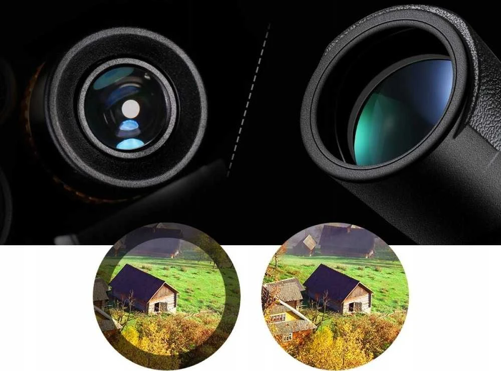 Žiūronai K&F Concept 12x 42mm BAK-4 Dėklas / KF33.011