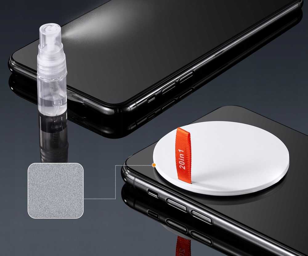 Valiklis Kf Professional 20in1 rinkinys, skirtas valyti fotoaparatą Telefono kamerą nešiojamojo kompiuterio optika K&f / Sku.2078