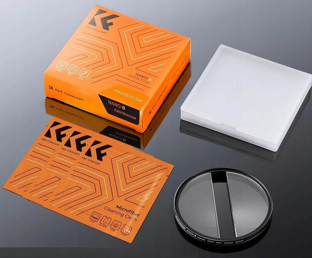 K&F „Sharp Belt“ centrinio lauko dalomojo dioptrijų filtro NANO-B, skirtas 77 mm 77 mm / KF01.2670V1