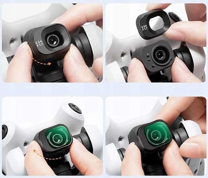 Kf UV apsaugos filtras Mc Nano-x Ultraviolet skirtas DJI Mini 4 Pro K&f Concept Drone / Kf01.2498