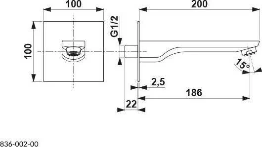 Snapelis KFA 836-002-81 MOKAIT BAT. OUTLET. VONIOS KAMBARIO GRINDYS JUODA // B-77-OUTLET-Juodas