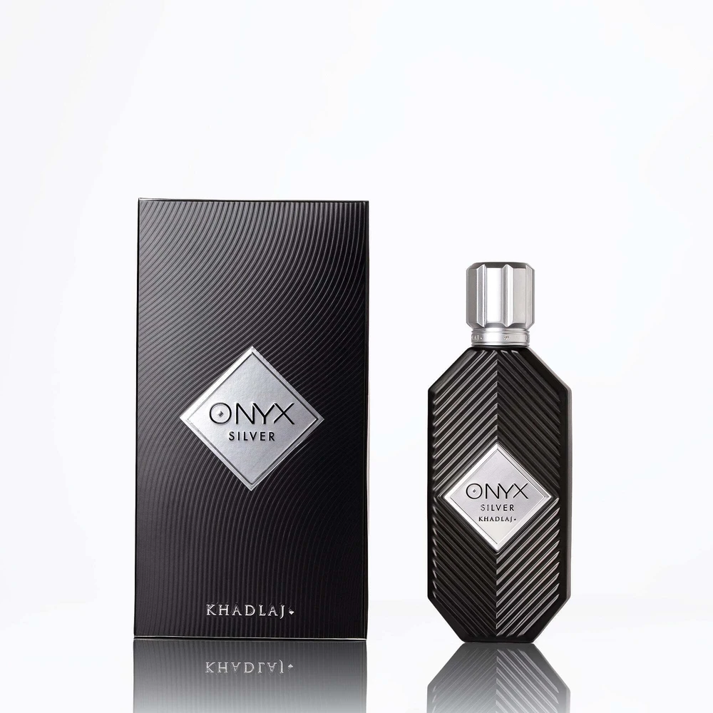 Khadlaj Onyx Sidabrinis EDP parfumuotas vanduo vyrams, 100 ml