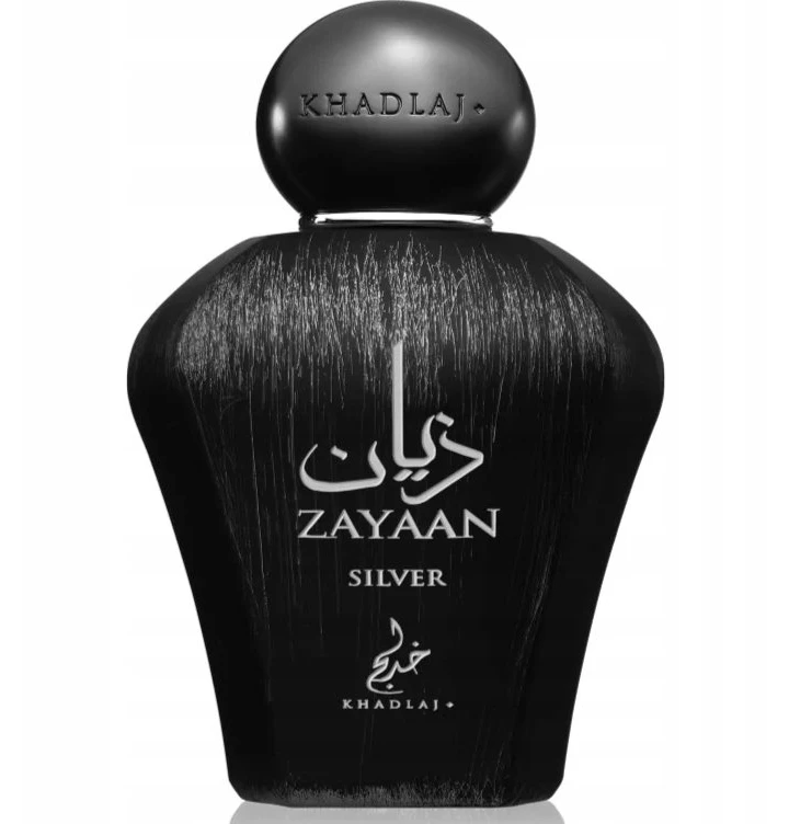 Khadlaj Zayaan Sidabrinis EDP parfumuotas vanduo unisex, 100 ml