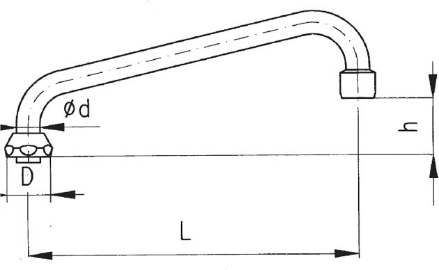 Snapelis KFA Type C 160mm chromas (831-003-00)
