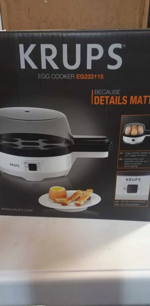 Kiaušinių viryklė Krups Krups EG 233115 Ovomat Special