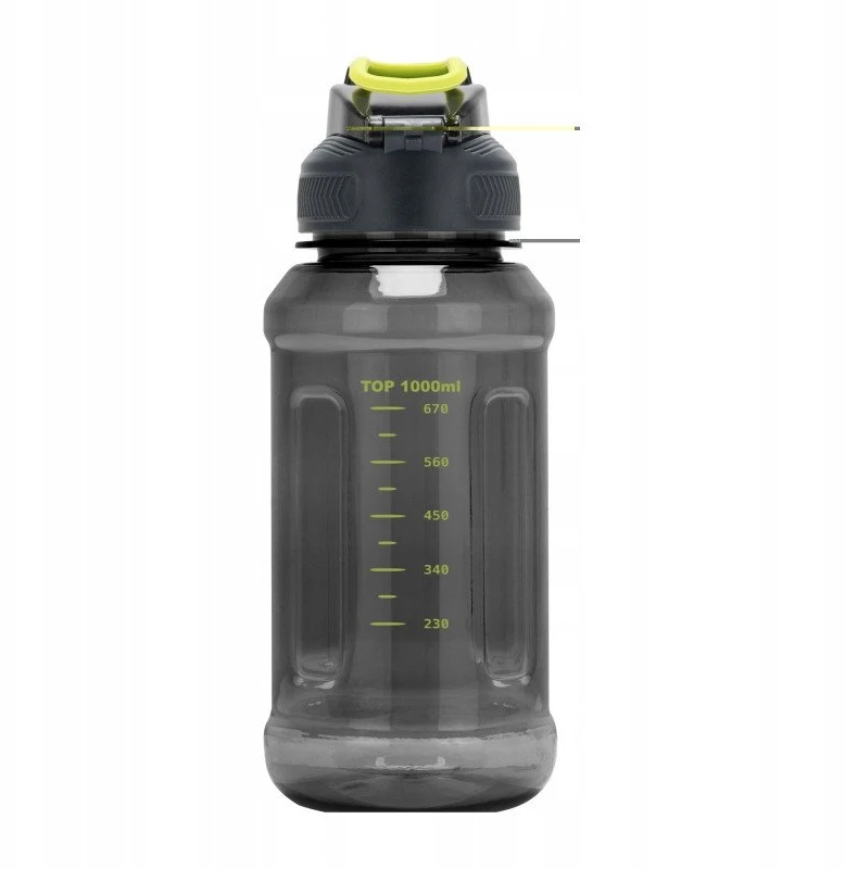 Feiyu Tech Sportinė gertuvė KiCA Hydro+ 1000 ml (Juoda)