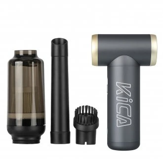 KiCA Jet Fan 2 ventiliatorius + dulkių siurblio antgalis, pilkas
