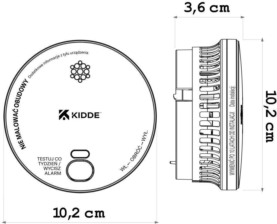 Smoke detector 2030-DSR3 KIDDE