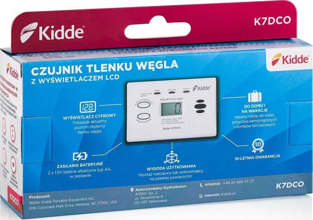 DPM Anglies monoksido jutiklis Kidde K7CO