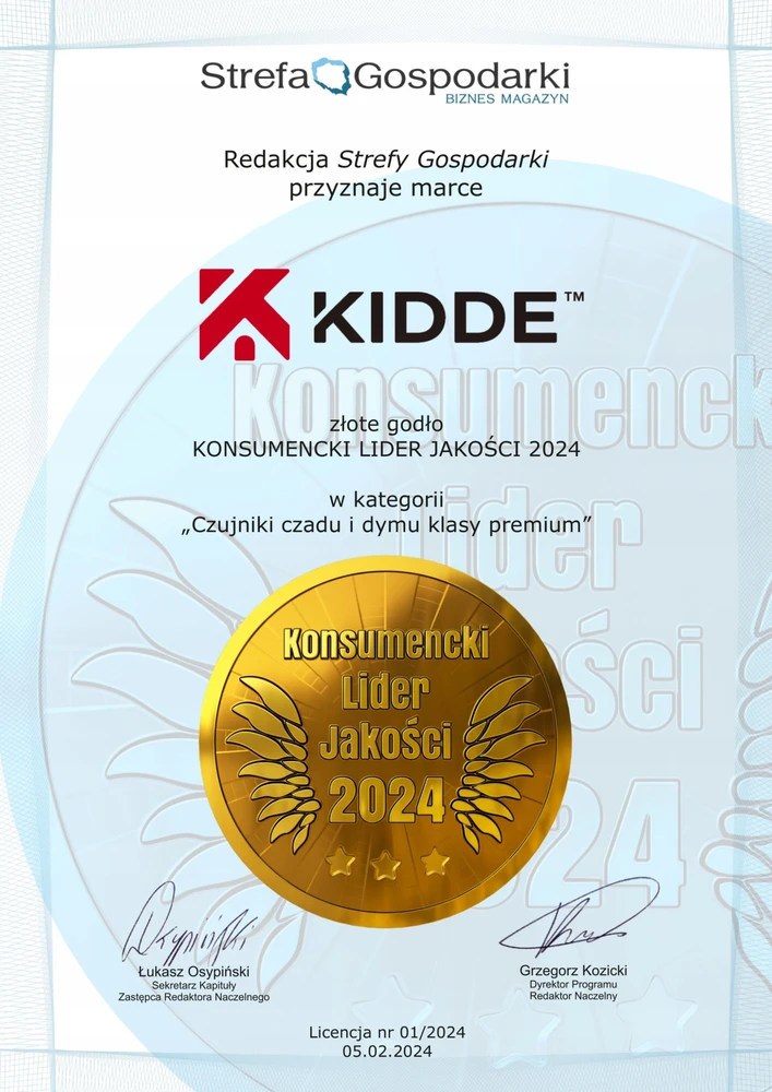 Kidde KCO2M10 oro parametrų matuoklis