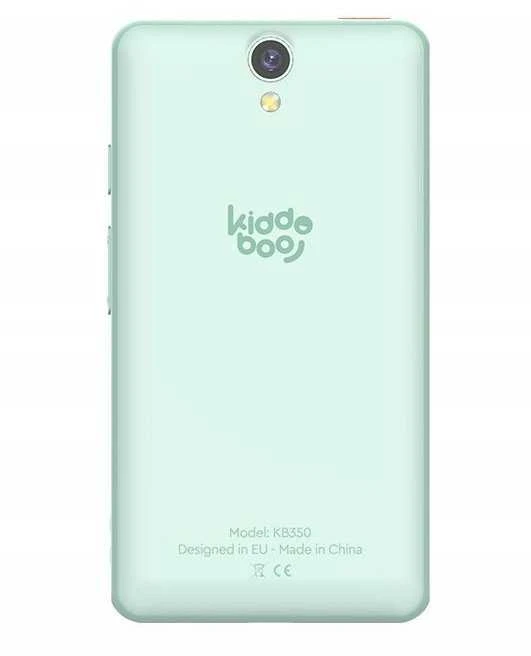 Kiddo Boo Tikras Pirmasis Telefonas Vaikams Išmanusis Telefonas Vaikui 4G Android 14 / KB350 / Mobistar / Mėtinė