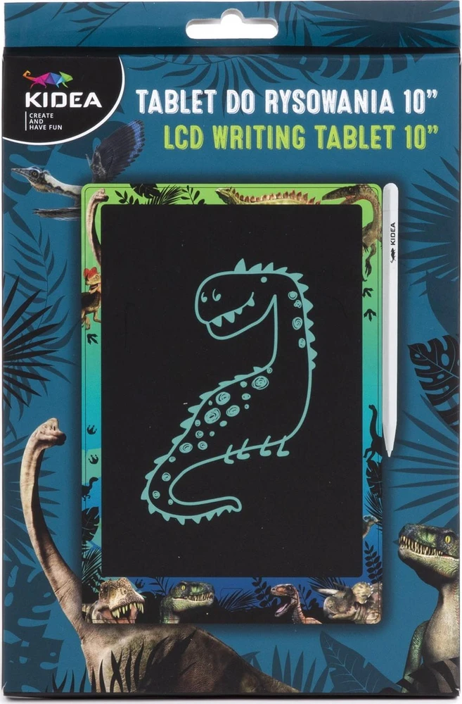 Kidea Lcd Planšetė Piešimui su Dinozaurais