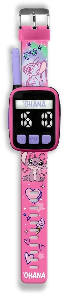 Kids Licensing KIDS 2x Walkie Talkie Krótkofalówka Laikrodis Na Rękę 2w1 Lilo I Stitch Dla Dzieci / Las40065 (SB12383)
