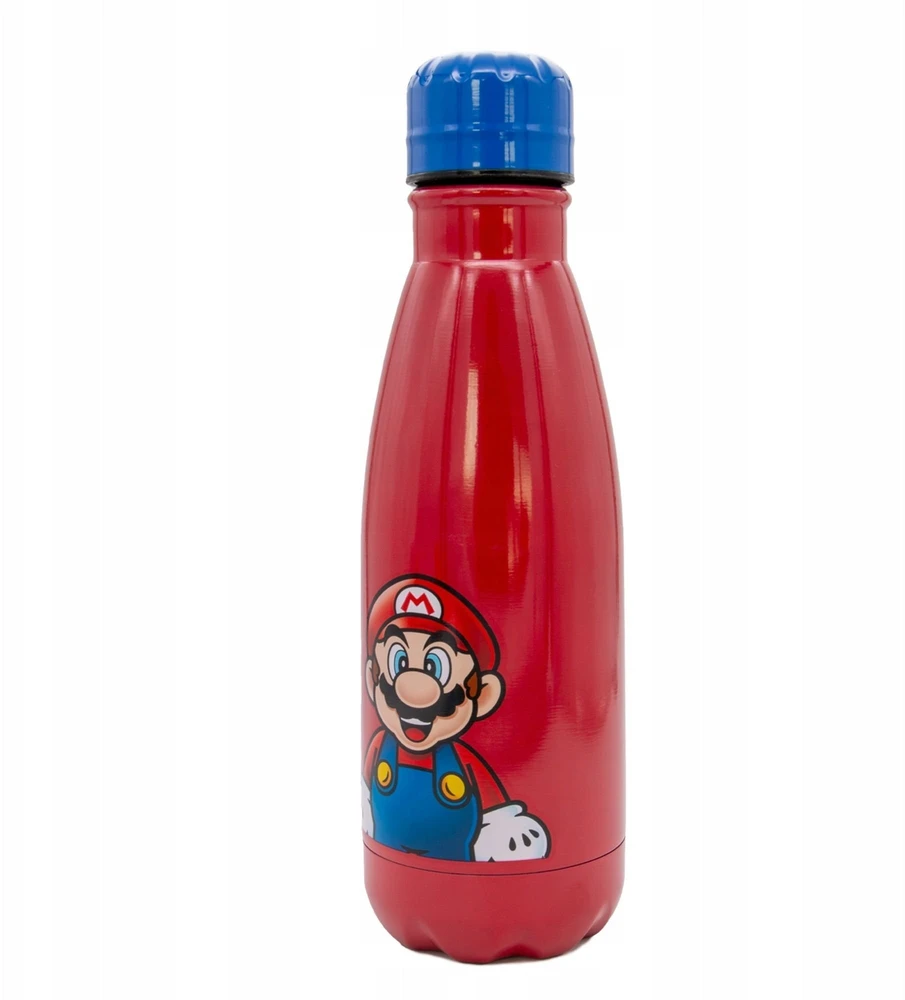 Gertuvė Kids Licensing VAIKAMS Bidon Super Mario 540 ml aliuminis butelis originalus Pyramid Mario Bros / MDB28036 (SB12102)