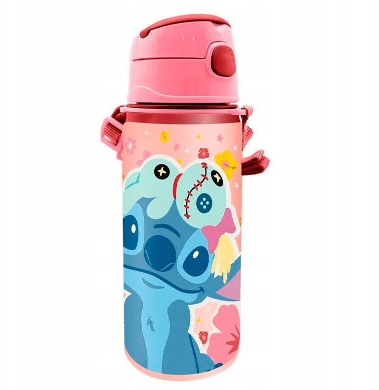 Kids Euroswan Vaikiškas aliuminio butelis „Euroswan“, 600 ml, su dirželio siūle ST00088