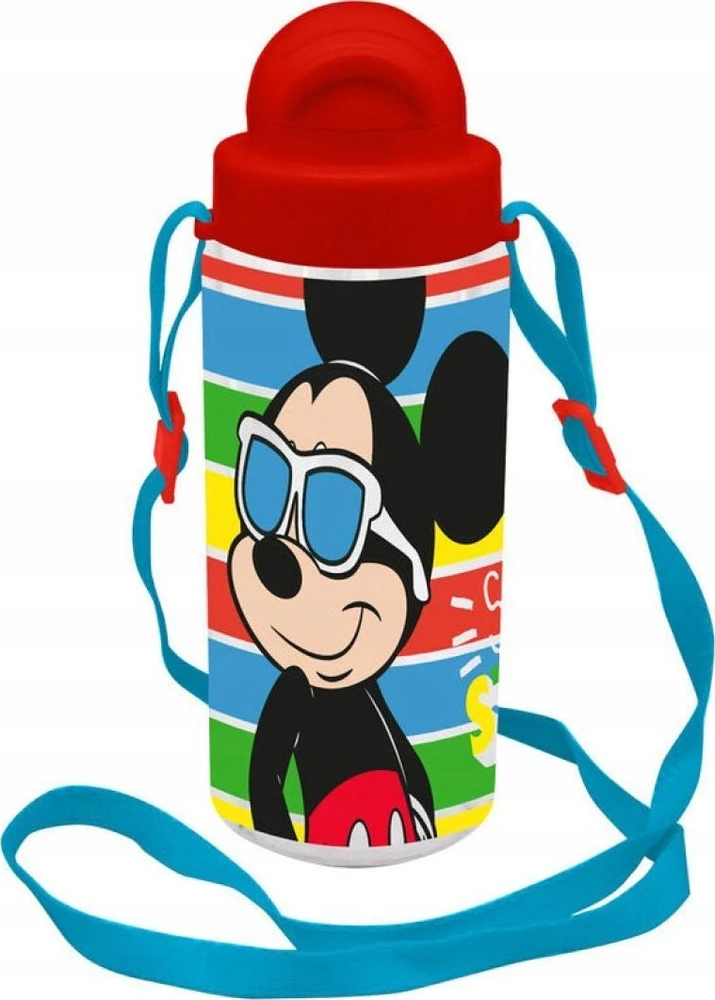 Kids Euroswan Hiszpania Vandens buteliukas 500 ml su dirželiu Mickey 840357 Vaikams Euroswan