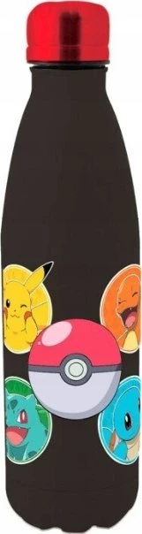 Kids Euroswan Hiszpania Kids Euroswan Buteliukas na wodę nerūdijantis plienas 500ml Pokemon PK00024